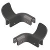 Zoo Hardware Nylon Hands Free Handle Adapter - Pair - Black