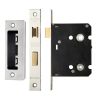 Zoo Hardware Bathroom Lock 3" - 57mm c/c - Satin Stainless