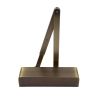 Zoo Hardware Size 2-4 Door Closer - Antique Brass