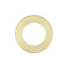 Zoo Hardware Spare screw on rose pack - Satin Brass