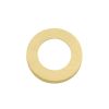 Zoo Hardware Spare round rose - Favo Satin Brass