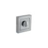 STATUS WC Turn and Release on S4 Square Rose - Satin Chrome