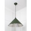 Hammered Nickel Hockley Pendant in Heath