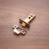 4" H/D Tubular Latch CE - Antique Brass