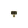 Millhouse Brass Battersea Linear Round Cabinet Knob Handle - Antique Brass