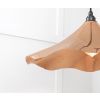 Smooth Copper Flora Pendant