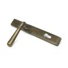 Burnished Brass Newbury Slimline Lever Espag. Lock Set