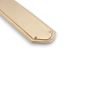 Georgian Half Round  Finger Plate 300mm Satin Brass