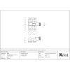 Black Brompton Brighton Fastener - Narrow (Square)