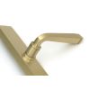 Satin Brass Avon Slimline Lever Espag. Lock Set