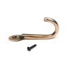 Polished Bronze Traditional Coat Hook