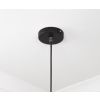 Smooth Nickel Frankley Pendant in Elan Black