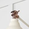 Hammered Copper Brindley Wall Light in Teasel