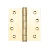 Ball Bearing Hinges 102x102x3mm Polished Brass - By Frelan Hardware - J9051PB