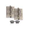 CE7 Mild Steel BB Butt Hinge - Antique Brass