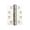 Certifire Stainless Steel Grade 13 Ball Bearing Hinges 102x76x3mm Polished Stainless Steel - By Frelan Hardware - J9500PSS