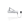 GEZE TS 4000 E Electromagnetic Fire Door Closer - Power Size EN 1-6 - Silver
