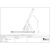SS 12" Defender Friction Hinge - Side Hung