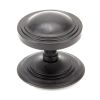 External Beeswax Art Deco Centre Door Knob