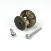 Aged Brass Beehive Cabinet Knob 30mm