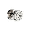 Carter Mortice Door Knob Polished Nickel