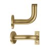 Zoo Hardware Handrail Bracket (Concealed) SSS - 3" - Favo Satin Brass