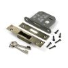 Aged Brass 3" 5 Lever BS Dead Lock KA