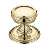 Zoo Hardware Mortice Knob - Concealed Fix - Polished Brass
