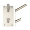 Stainless Steel Hat & Coat Hooks 94x46mm Satin Stainless Steel - By Frelan Hardware - JSS901B
