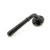 Black Hammered Newbury Lever on Rose Set (Plain)