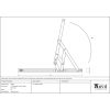 SS 16" Defender Friction Hinge - Top Hung