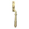 Satin Brass Reeded Espag - RH