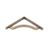 Burnished Brass Abingdon Shelf Bracket (150mm x 150mm)
