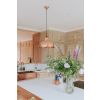 Hammered Copper Harborne Pendant