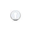 Zoo Hardware Euro profile escutcheon - Satin Chrome