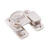 Oval Cupboard Latch Polished Nickel