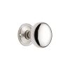 Edwardian Ball Rim/Mortice Door Knob Polished Nickel