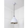 Smooth Nickel Brindley Pendant in Birch