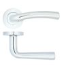 Zoo Hardware Seville lever on rose - Polished Chrome
