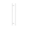 Zoo Hardware Top Drawer Fittings T Bar 256mm - White
