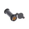 Black Door Viewer 180° (38-63mm Door)