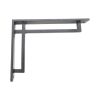 Narrow Art Deco Bracket Black (Sold in Pairs)