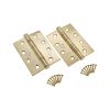 CE11 Mild Steel BB Butt Hinge - Electro Brass