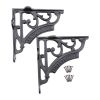 Covent Garden Shelf Bracket Black (Sold in Pairs)