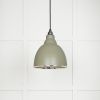 Smooth Nickel Brindley Pendant in Tump