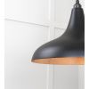 Smooth Copper Frankley Pendant in Elan Black