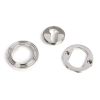 Polished Marine SS (316) Round Euro Escutcheon (Beehive)