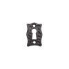 Zoo Hardware Escutcheon - Standard - 2" - Black