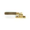 Aged Brass Locking Brompton Fastener - RH