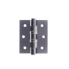 Atlantic Ball Bearing Hinges 3" x 2.5" x 2.5mm - Black Nickel (Pair)